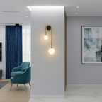 Graceful Arc Wall Light With Soft LED Glow Modern Sconce For Cozy Ambiance