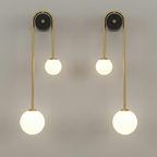 Graceful Arc Wall Light With Soft LED Glow Modern Sconce For Cozy Ambiance